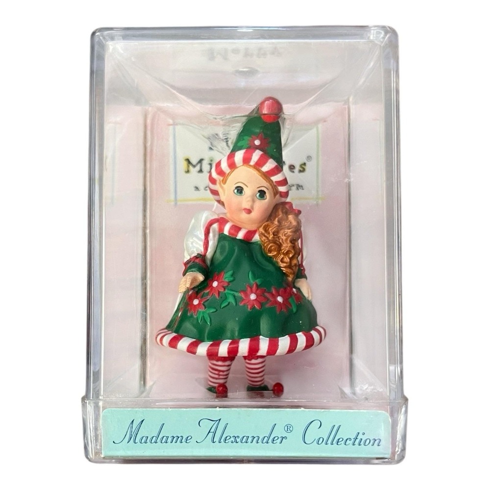 Santa's Little Helper 1998 Hallmark Madame Alexander Collection Merry Miniatures